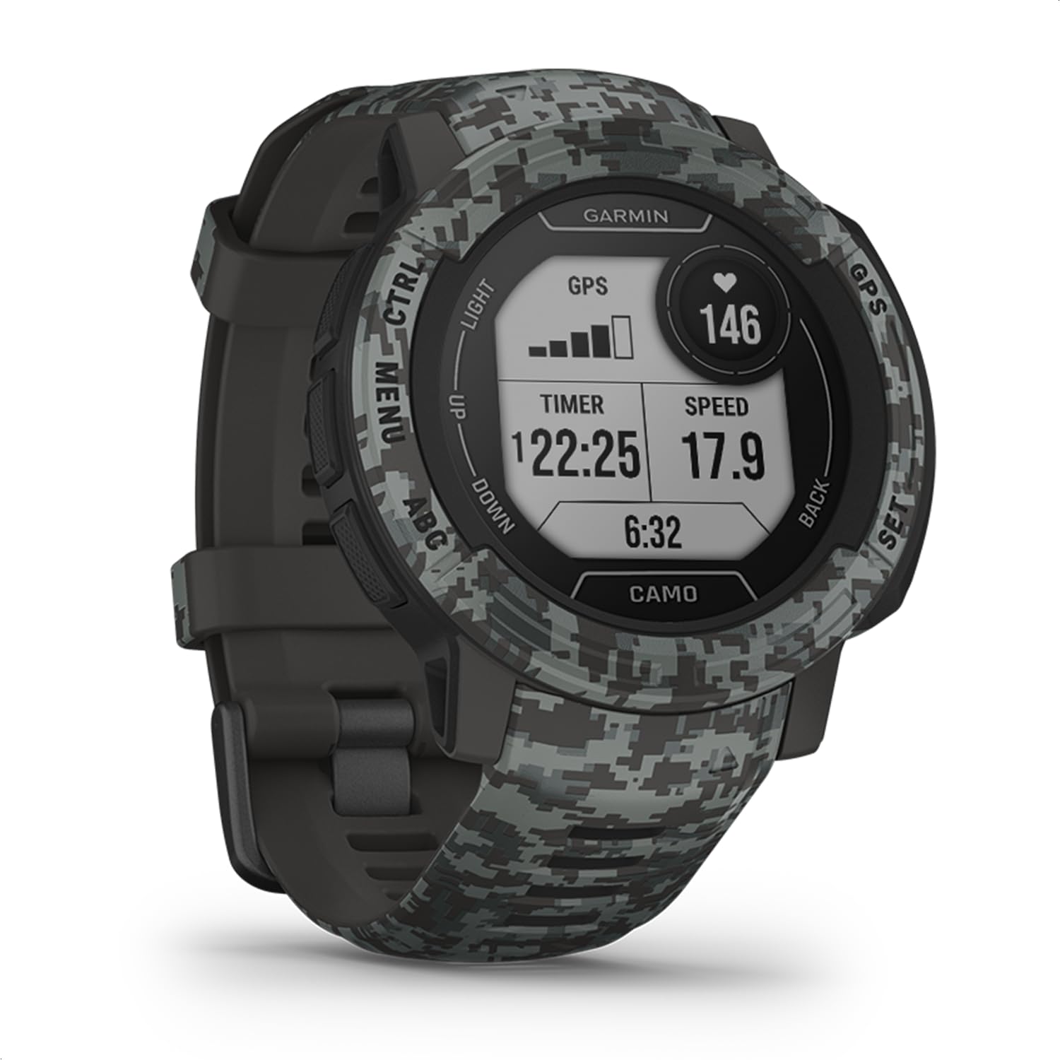 Garmin Instinct 2S – schlanke GPS-Smartwatch mit bis zu 21 Tagen Akkulaufzeit, designt für schmale Handgelenke, über 40 Sport-Apps, Trainingszustand, Schlafanalyse UVM
