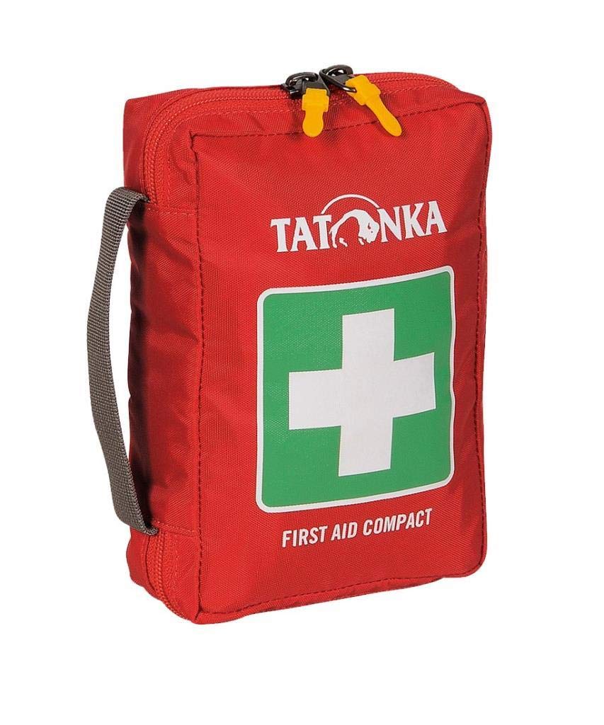 Tatonka First Aid Compact – zestaw pierwszej pomocy z obszerną zawartością – m.in. koc ratunkowy, lista kontrolna i ściągawki do pierwszej pomocy – do aktywności na świeżym powietrzu, wędrówek,
