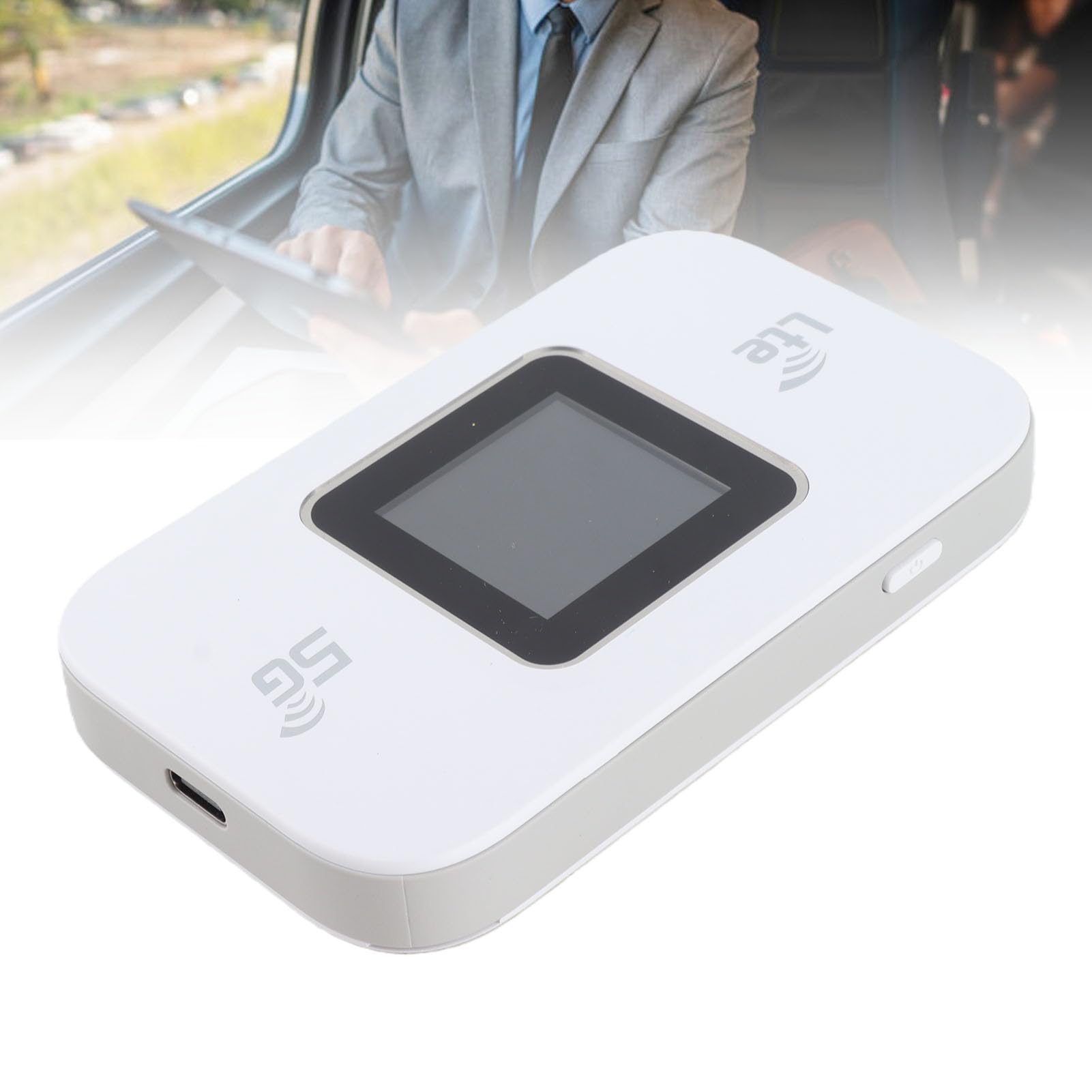 Punto de Acceso Móvil WiFi 4G LTE Enrutador Portátil con Ranura para Tarjeta SIM Conecta hasta 10 Dispositivos