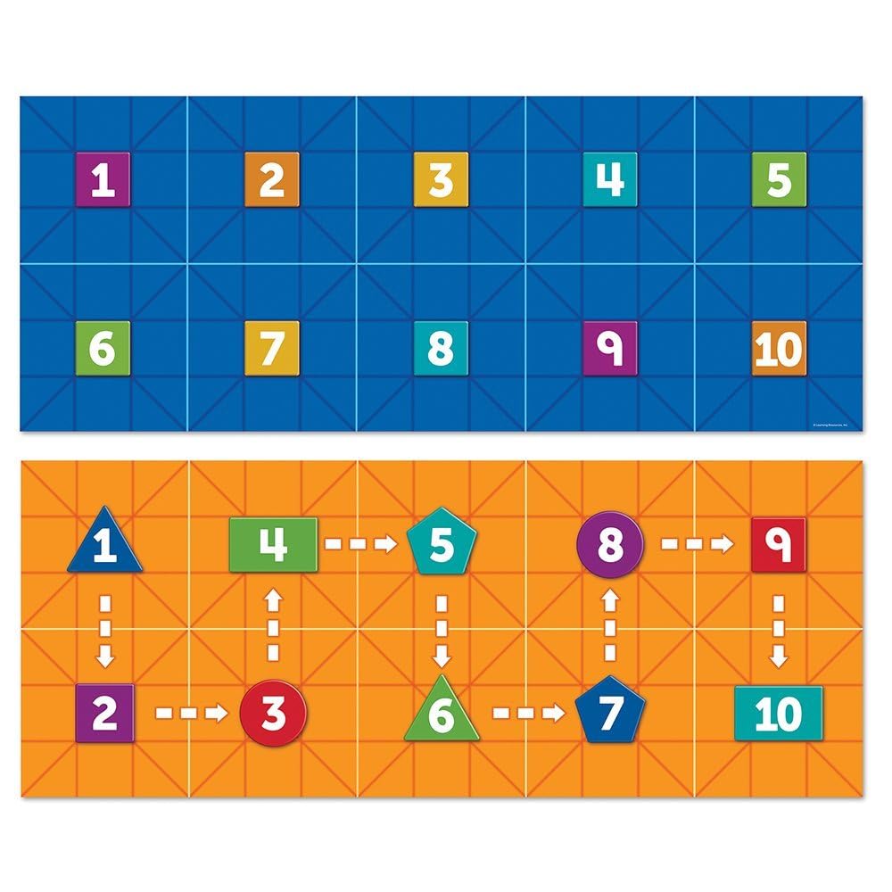 Learning Resources Pacchetto di Matematica del Topolino Robot Code & Co