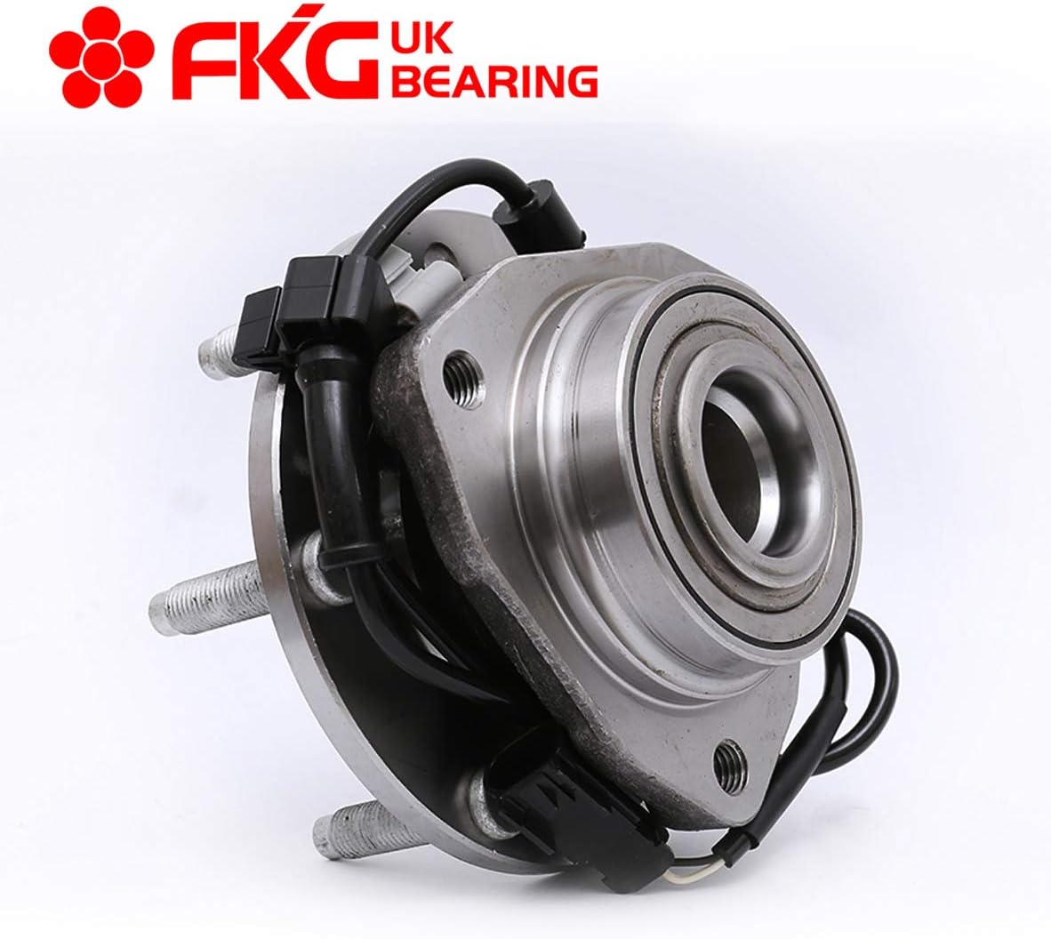 FKG 513188 Front Wheel Bearing Hub Assembly for 02-09 Chevy Trailblazer (EXT), 03-06 Chevy SSR, 02-09 GMC Envoy, 03-08 Isuzu Ascender, Set of 2