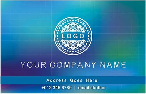 Diseña tus propias tarjetas de visita personalizadas, diseño clásico profesional, tarjeta de visita frontal, 110 libras, papel grueso