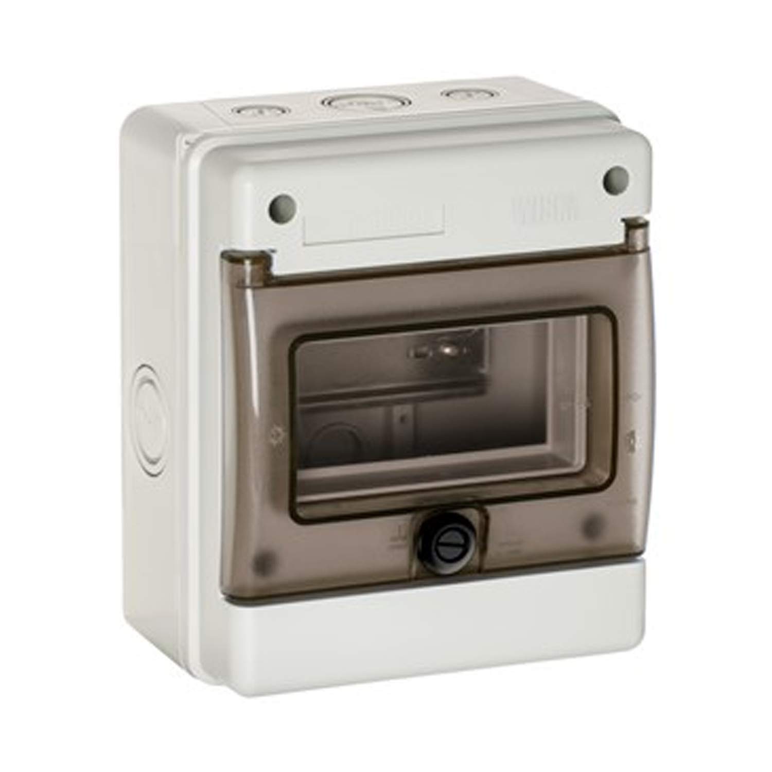 24/7 Electrical Wholesale WISKA INDUBOX 1306BR/W 6 Way IP65 Weatherproof Garage Unit Din Rail Enclosure Consumer Unit Housing Wall Surface Mounting