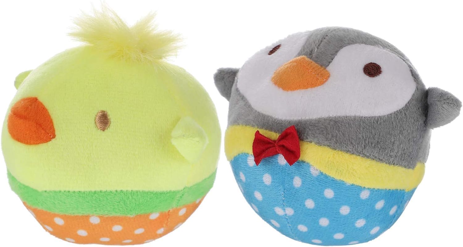 Jouets pour chiens de taille moyenne et petite en peluche - Moments de complicité à la maison
