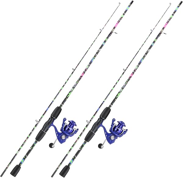 Sougayilang 2-Piece 6-Foot Fishing Rod Combo