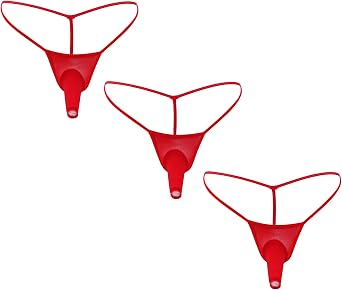 Mens Sexy Elephant Thong Silky JJ Set Thin Mesh Transparent T Pants Single Ding Underwear