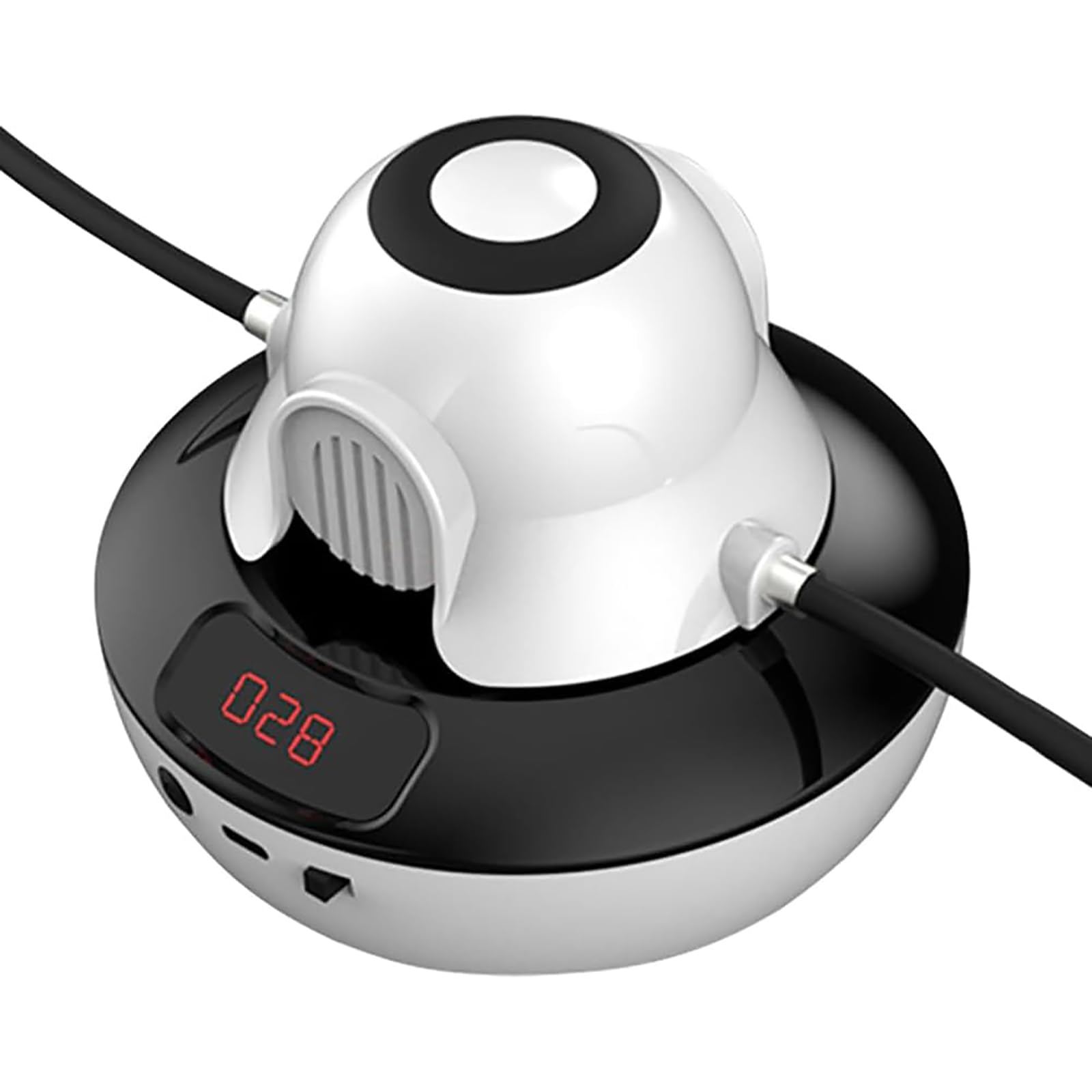 Máquina Eléctrica Para Saltar A La Comba, Inteligente Para A Con Contador En Pantalla LED Y Mando A Distancia, Ajuste De Velocidad 1 A 10 Niveles Recargable