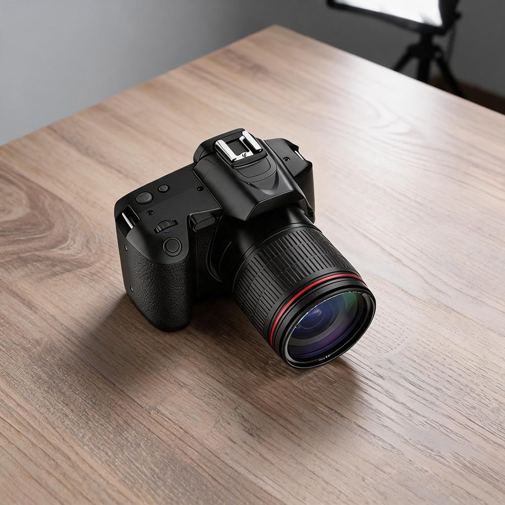 Appareil photo reflex numérique D5 avec double objectif, zoom 16x