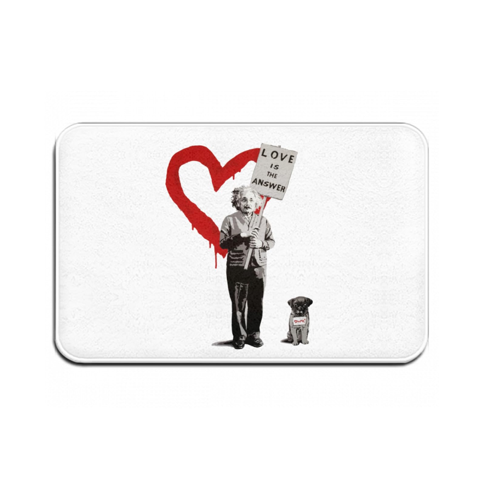 Amazon | 玄関マット バンクシー Banksy(2) バスマット お風呂マット