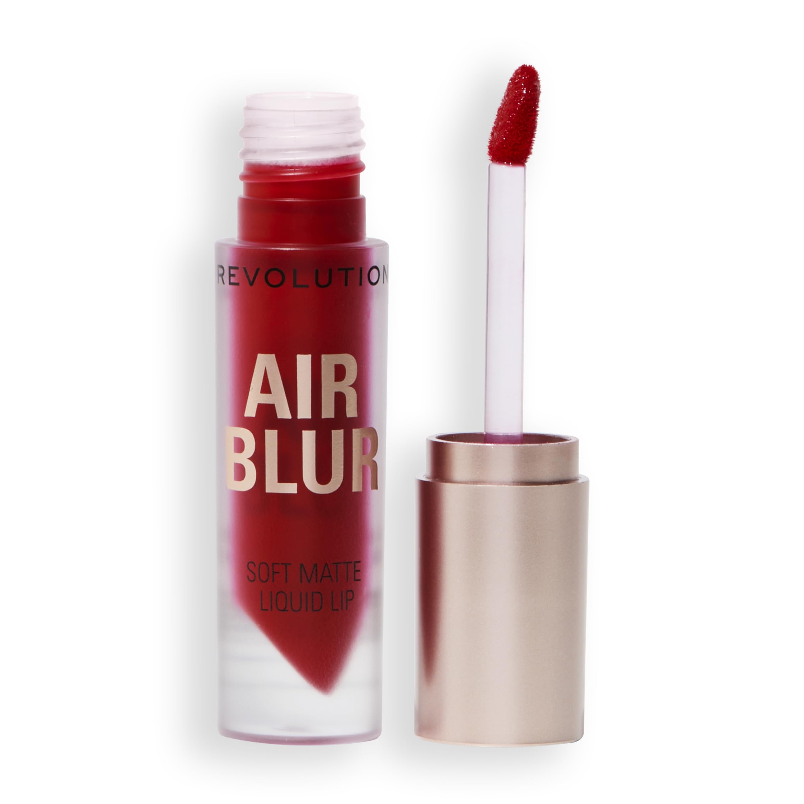 Revolution Air Blur Liquid Lipstick Light Liquid Matt Lipstick Shade Fiery 3.5 Ml