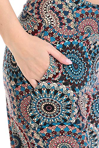 Leggings Depot Women's Fashion Lounge Pajama Pants With Pockets-Pj20D-R683-L #TOP4
