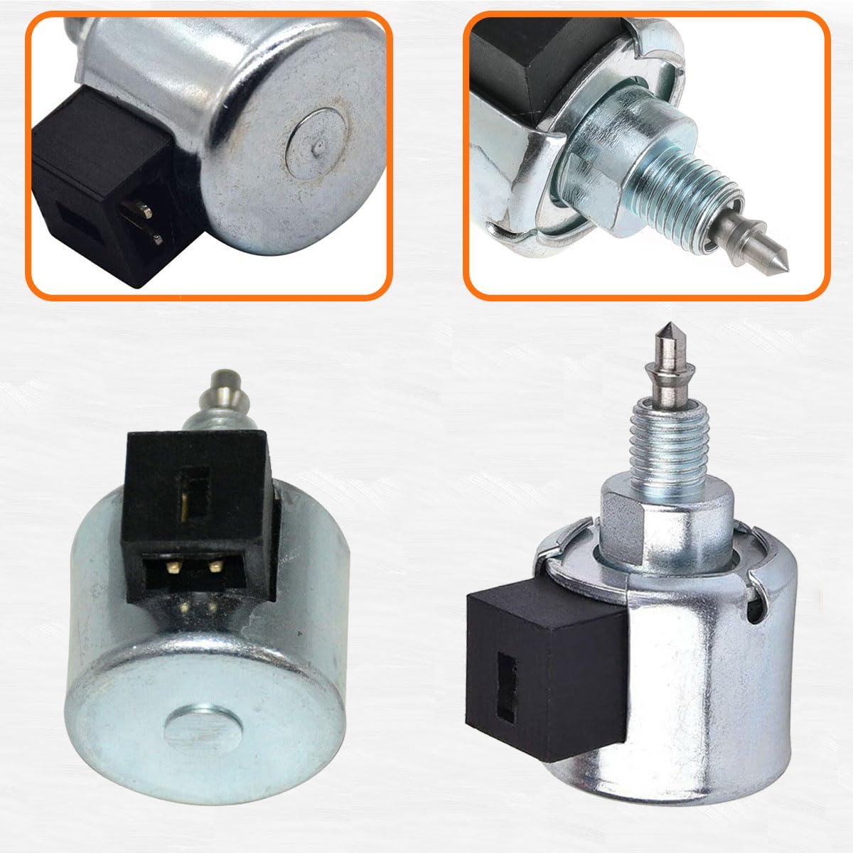ZAMDOE Solenoide di intercettazione carburante 846639 per Briggs & Stratton motore 356777 21R702 21R706 21R707 21R772 21R777 295777 305772 305777 31A507 Motore Prato Giardino Motore dell'attrezzatura