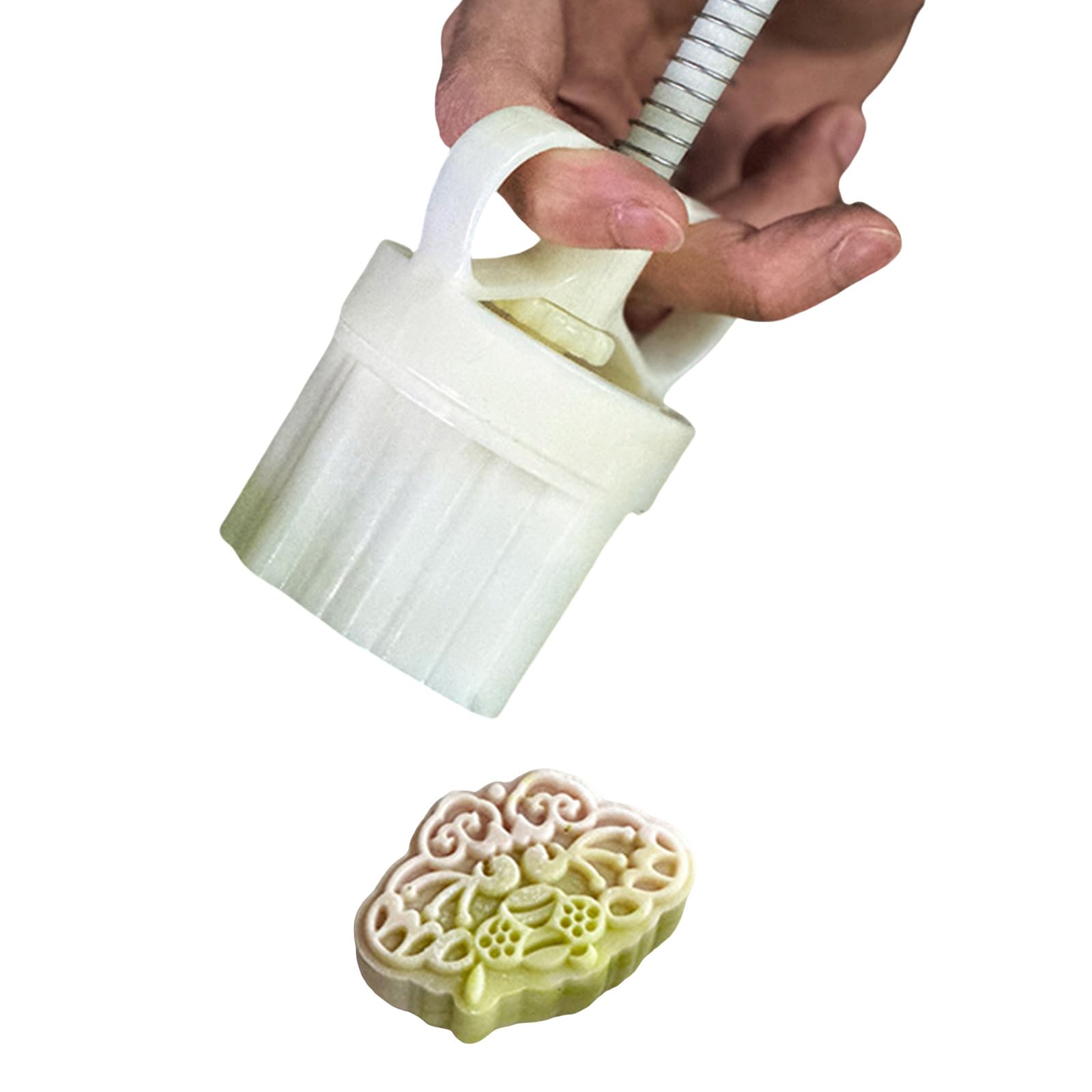 Tsophreniq Molds for Making Green Bean Snacks Beautiful Pastries Making Stamp Creative Treat Embosser Creative Treat Embosser