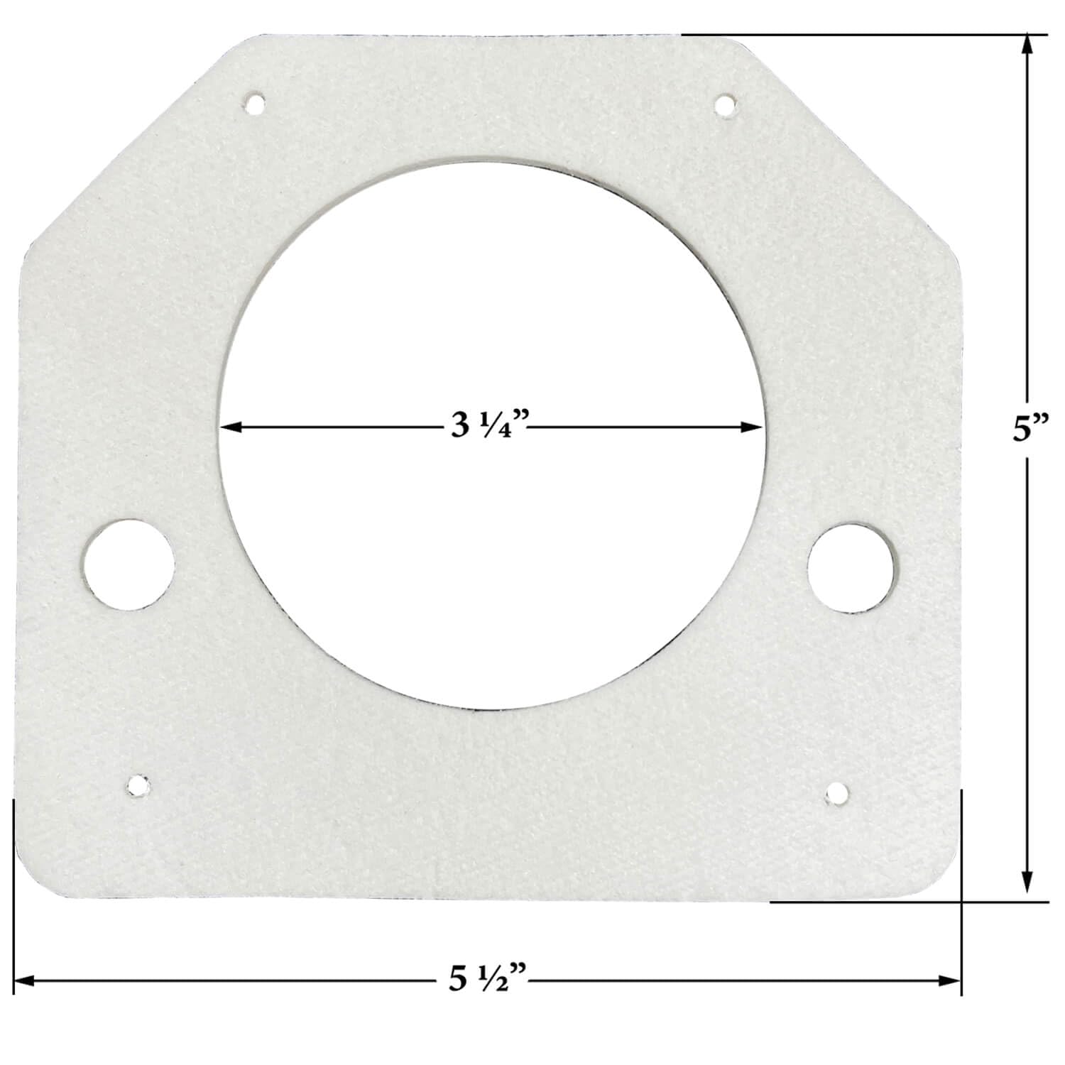 Cuisinart Pellet Grill Fire Pot Gasket, by Grill Parts For Less: 0036-603-0036-0