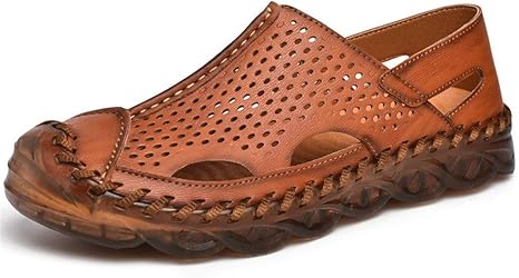 Amazon Co Jp アカジュアルサンダル レザーメンズサンダルカジュアルビーチシューズノンスリップアウターデュアルユースサンダルとスリッパ 軽量 通気 紳士用 色 褐色 Size 42 シューズ バッグ Amazon Co Jp アカジュアルサンダル レザーメンズサンダルカジュアルビーチシューズノンスリップアウターデュアルユースサンダルとスリッパ 軽量 通気 紳士用 色 褐色 Size 42 シューズ バッグ