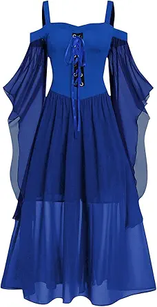 OIOLOYJM Witch Costume Women Sexy Plus Size Renaissance Vampire Gothic Halloween Costumes Woman 2025 Clothes Dresses
