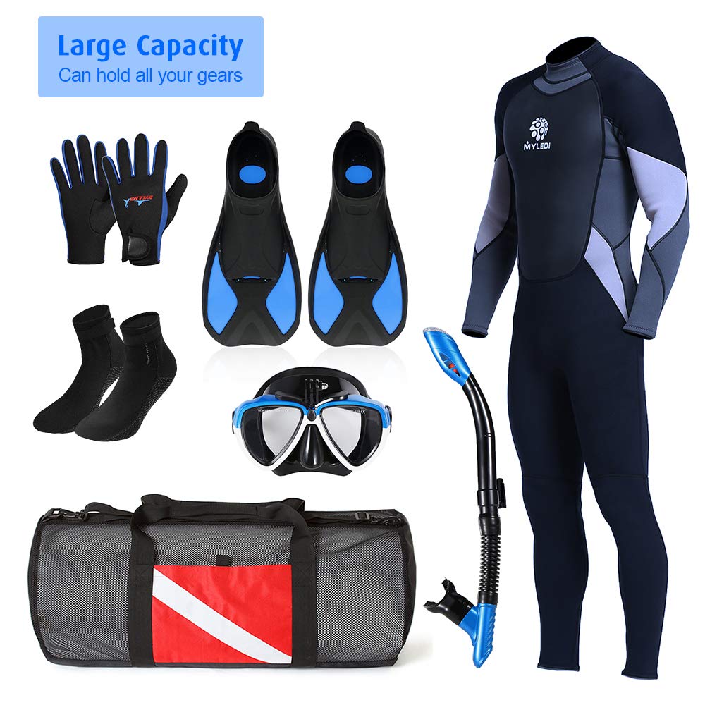 UPALDHOU Dive Bag,Mesh Duffle Bag for Diving and Snorkeling Gear (1)