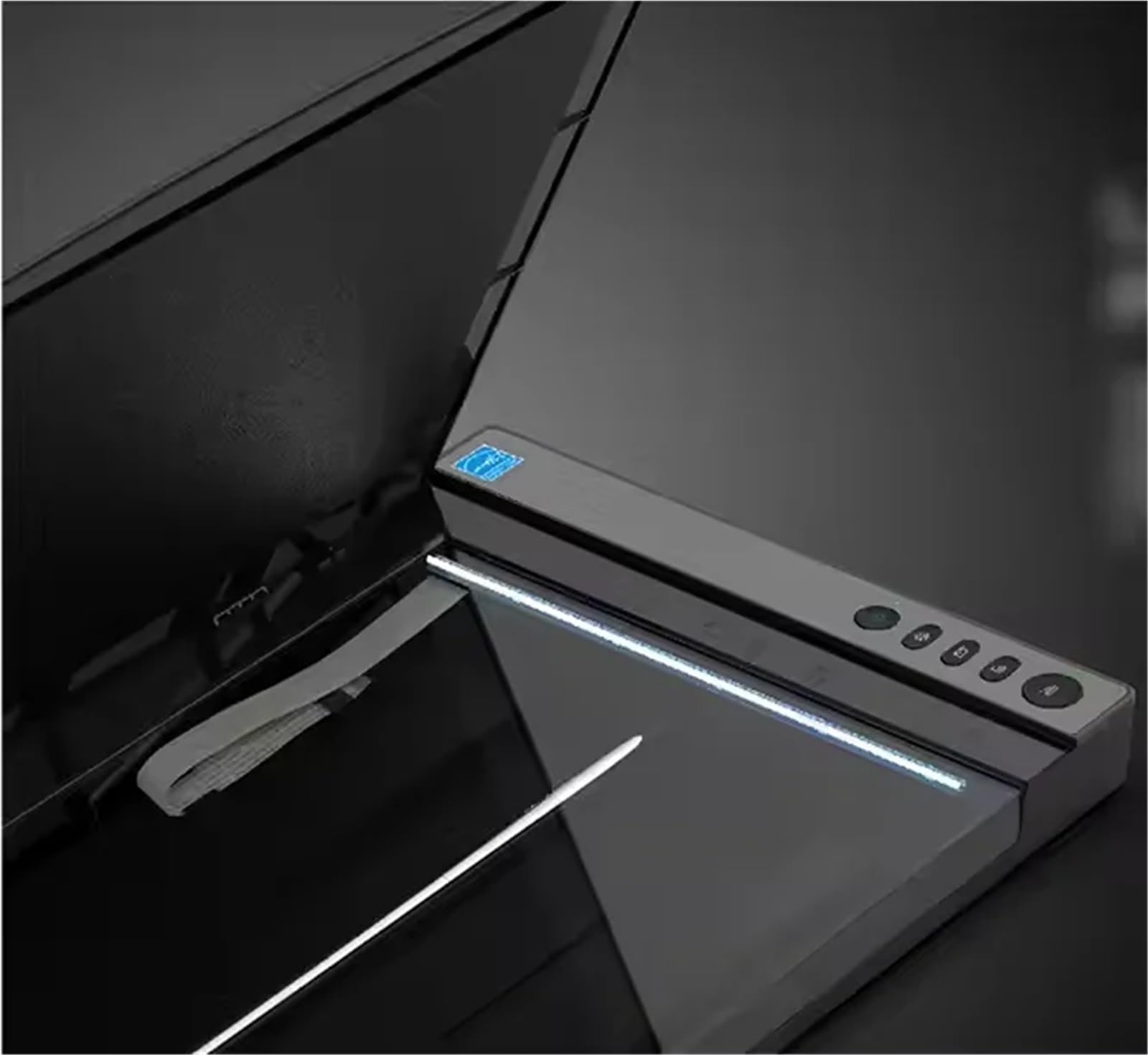Escáner Portátil, Escáner de Gran Formato A3, resolución óptica de 1200 PPP, 32 o 64 bits, diseño de Botones de fácil operación, Compatible con OCR, Correo electrónico, impresión