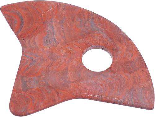 DOITOOL Agujero de masaje para cuerpo Sha Scrapping Jade Gua Tools Board rascador de pies cara para placa masajeador práctico gatillo tailandés
