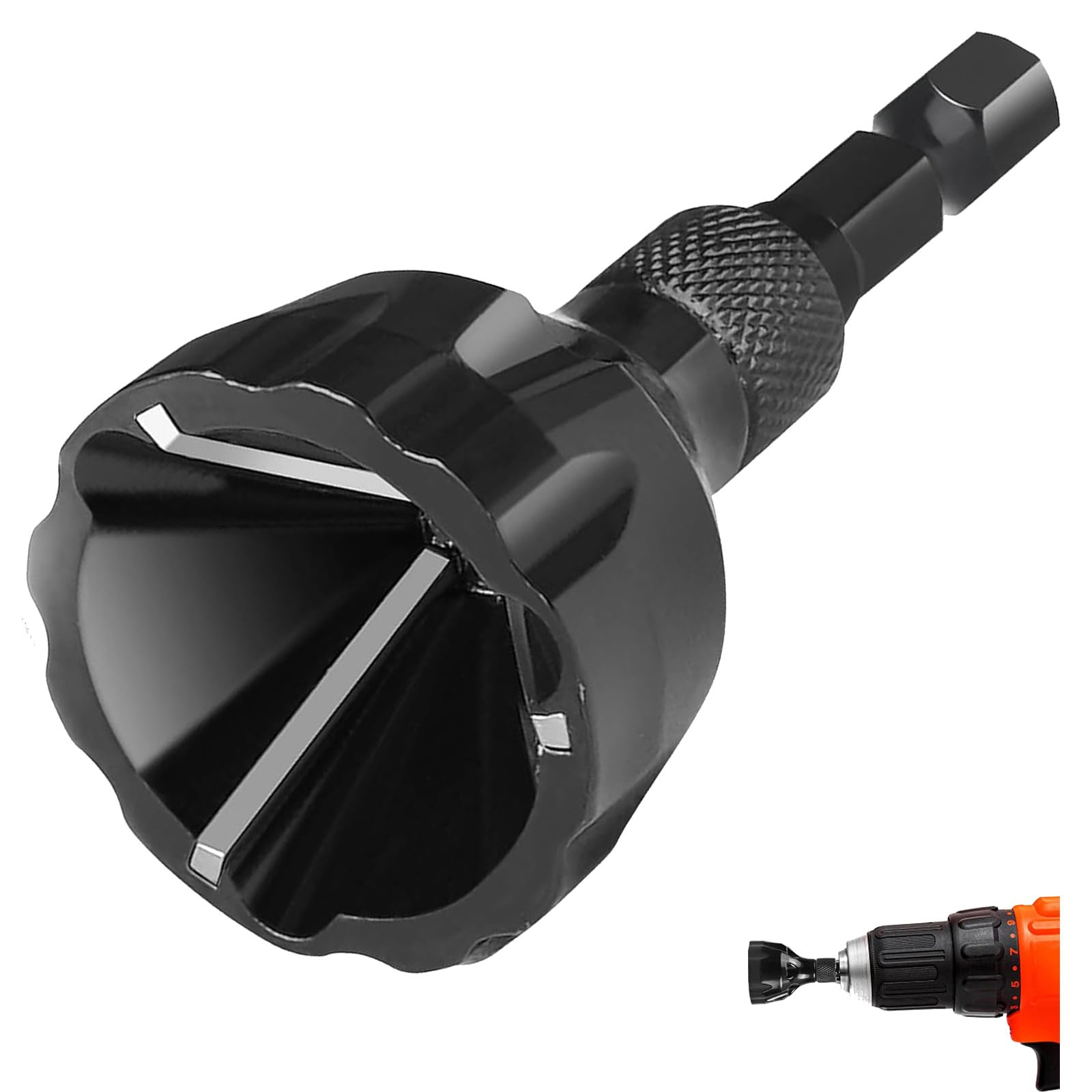 Utensile Per Smussatura Esterna 3-20mm - Strumento Sbavatura Per Viti E Tubi - Foto 5