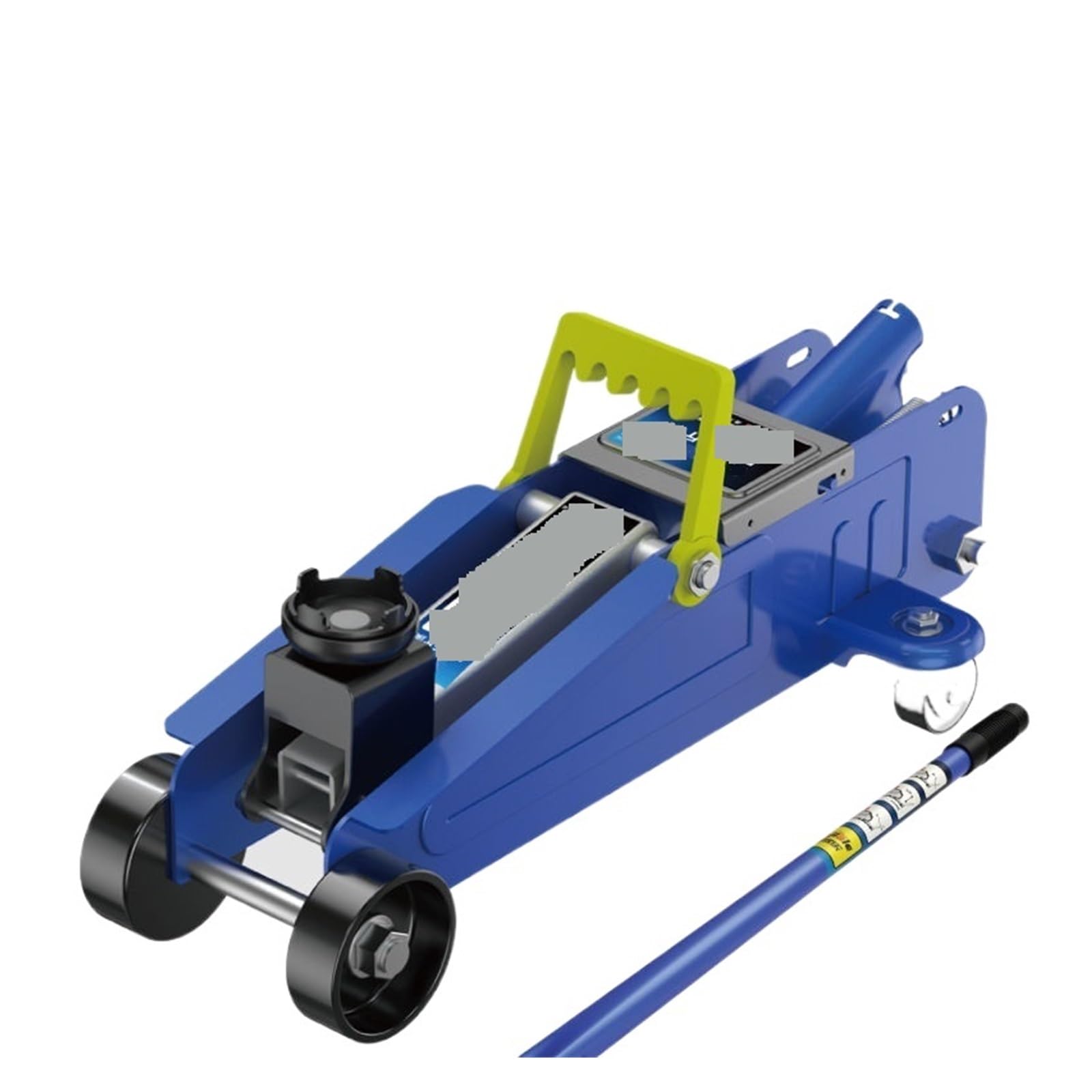 Podnośnik hydrauliczny Poziomy Podnośnik Hydrauliczny Narzędzie Do Wymiany Opon SUV Ciśnienie Oleju Samochodowego 2T/2,5T Standardowe Narzędzia Samochodowe Pojazdów(9.5 PlasticBoxWrench)