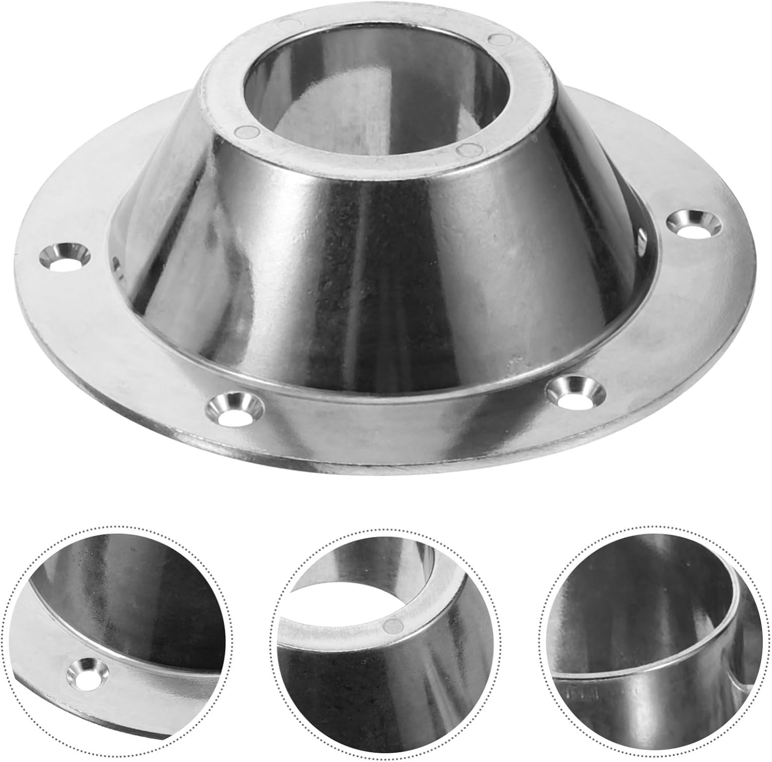 ULTECHNOVO 2pcs Rv Table Base Mount Aluminum Pedestal Table Base for Camper Dinette