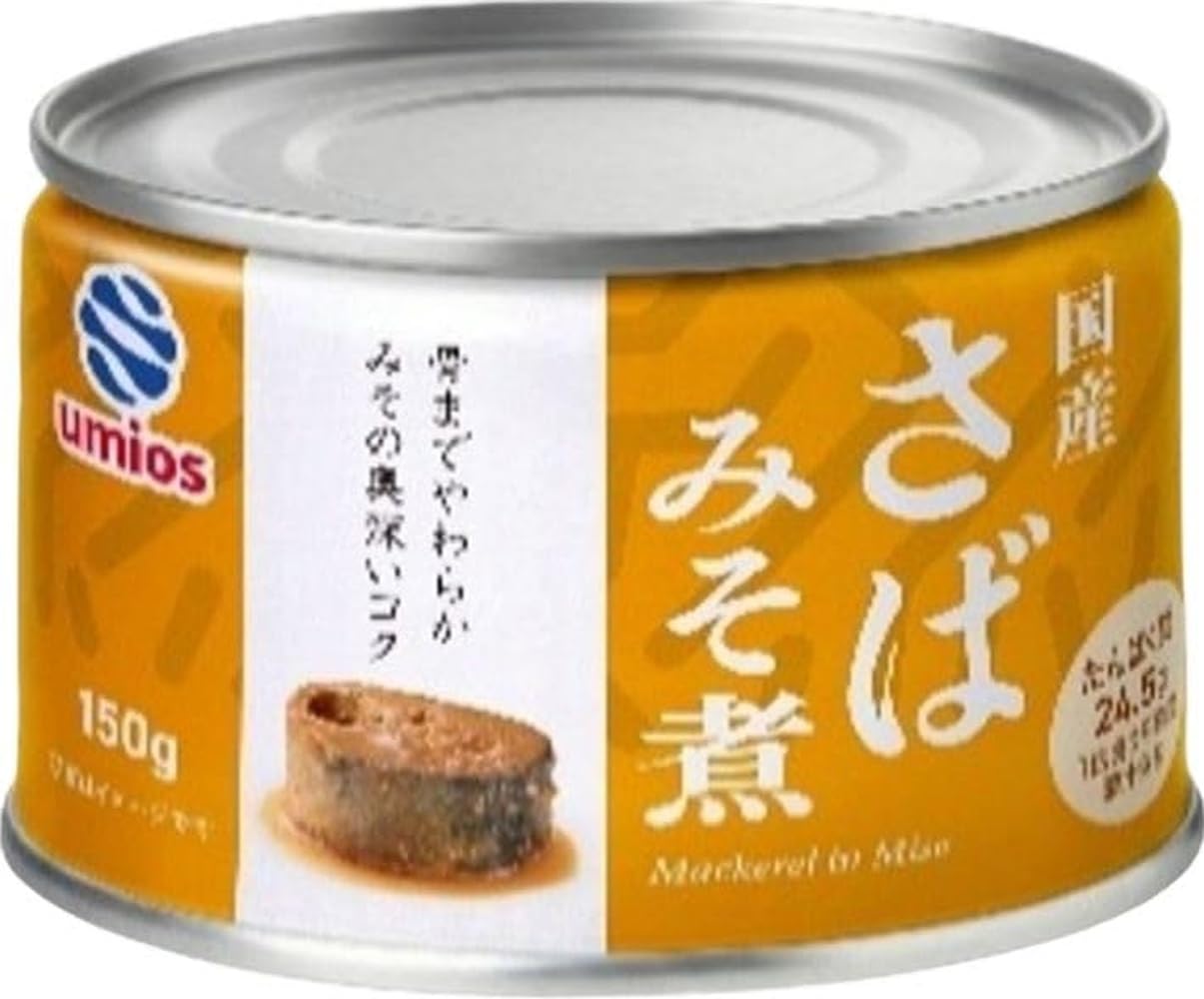 Amazon | Umios さばみそ煮 150g | マルハ | 魚介類の佃煮 通販