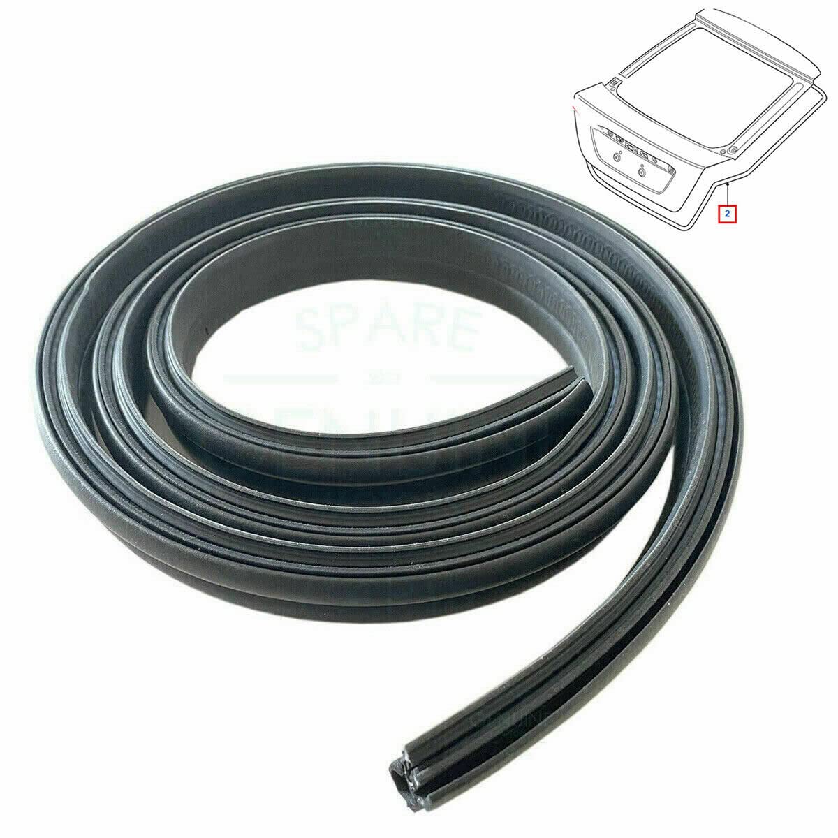 Reemplazo del sello de goma del burlete de la puerta trasera del maletero para Mondeo MK3 (2000-2007)
