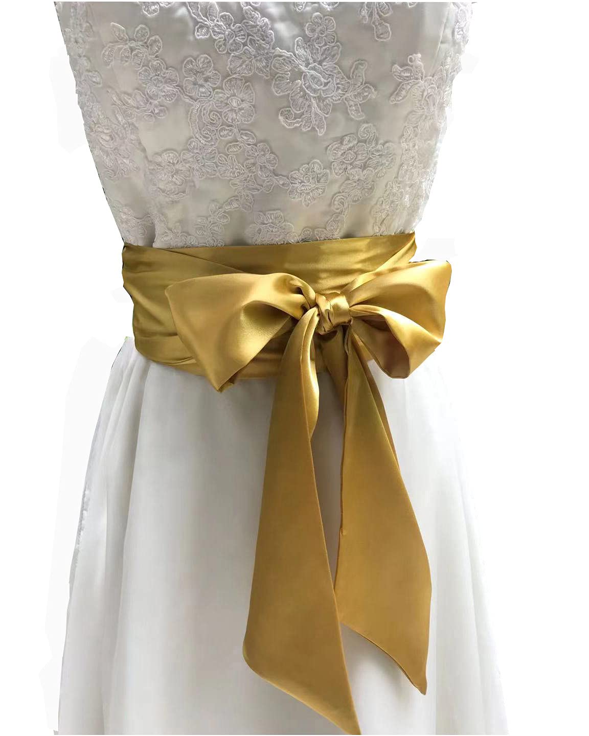 AIMECHAEyrie Schrpe fr besondere Anlsse, Brautgrtel, Hochzeitsschrpe, 10,2 cm breit, doppelseitig