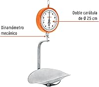 Vista 2 de Truper 17087 / BAS-10C - Báscula mecánica colgante de 22.0 lbs