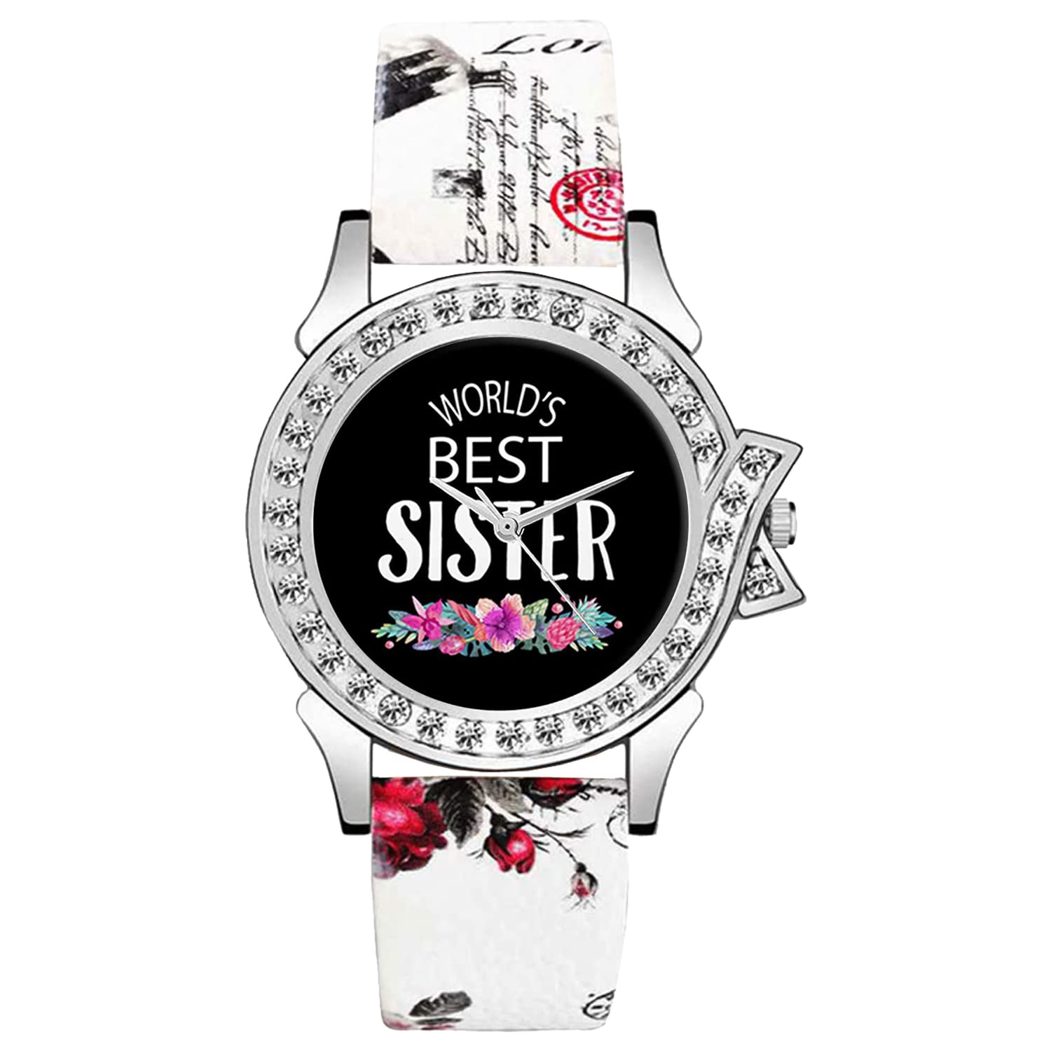 Relish Worlds Best Sister Analog Watch for Girls & Women | Gift for Sister | Diwali Gift (RE-L2014B) (B09WKGTG92) Amazon Price History, Amazon Price Tracker
