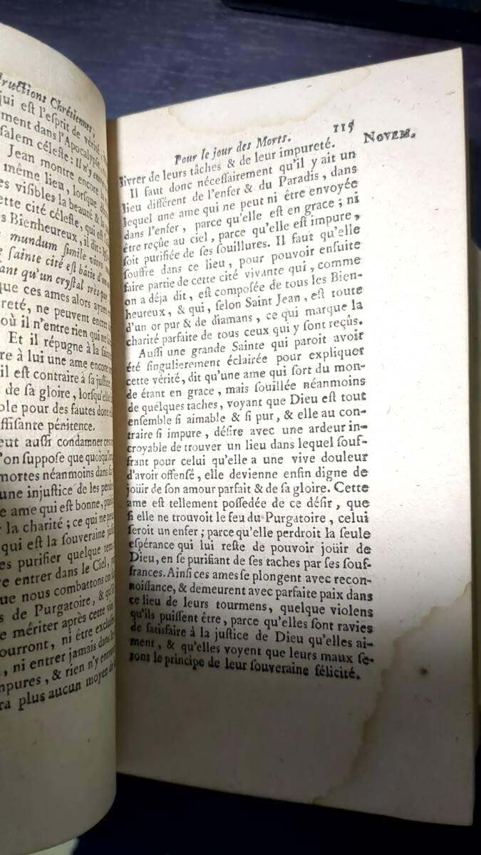 アンティーク 洋書 フランス語 1736年