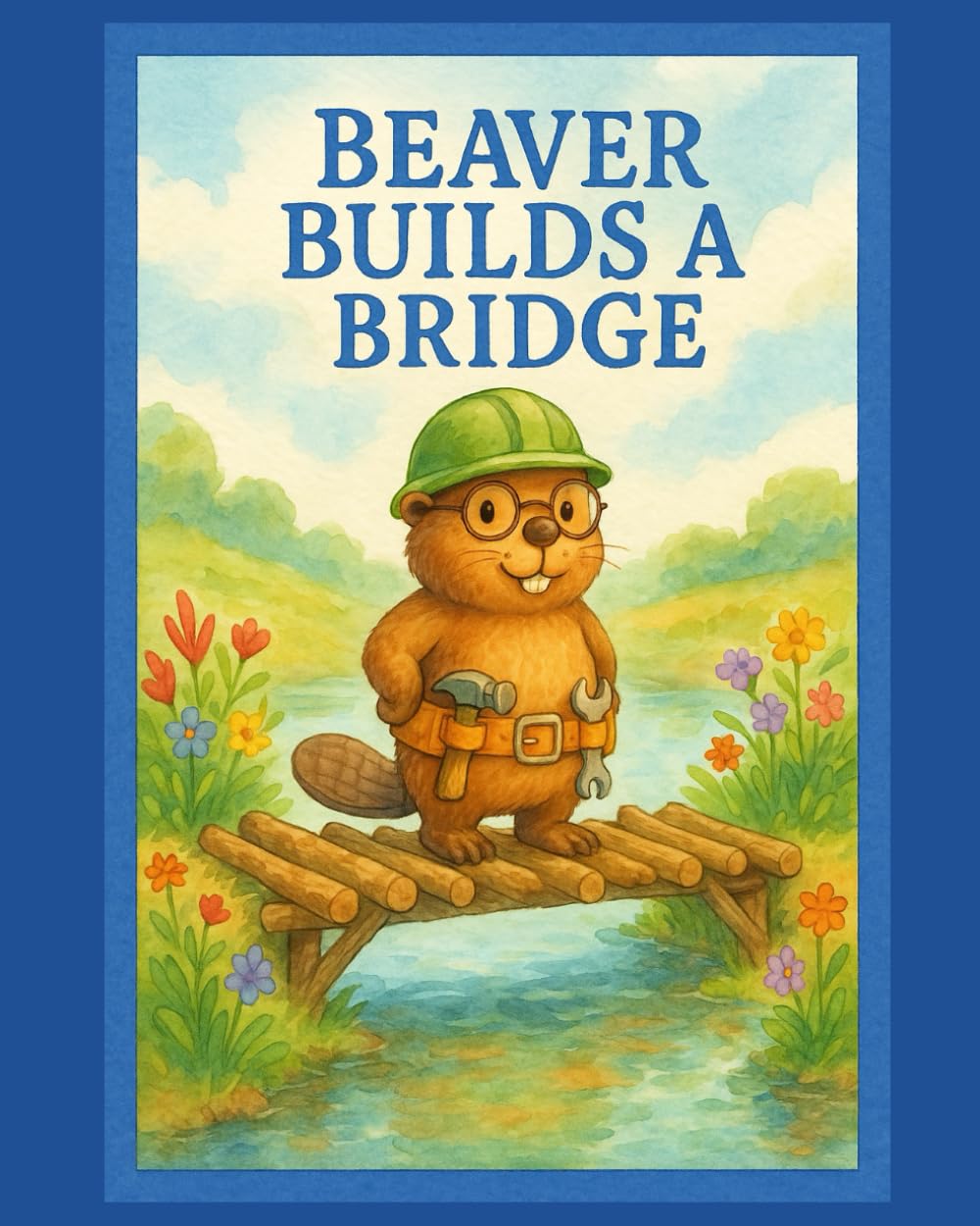 Beaver Builds a Bridge: An animal adventure about friendship and building bridges together for children ages 4 and up