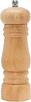 Moedor de Pimenta e Sal em Madeira Nobre Linha Premium: Moedor Manual com Mecanismo de Cerâmica e Pino Regulador para Sal Grosso, Pimenta do Reino e Temperos Design Rústico, Ideal para Cozinha Gourmet