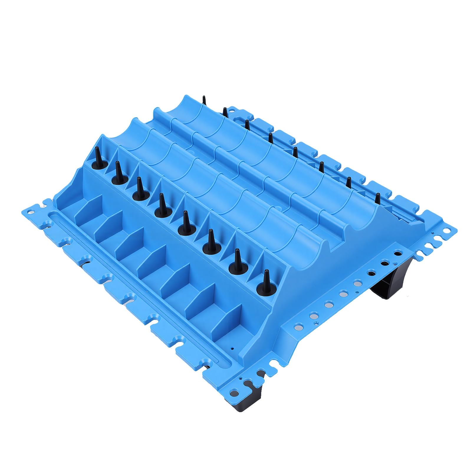 Vassoio Organizer per Testata Motore, Supporto per Valvola in Nylon per Riporre Parti del Motore, 400 Mm X 445 Mm per Meccanici e Appassionati di Auto