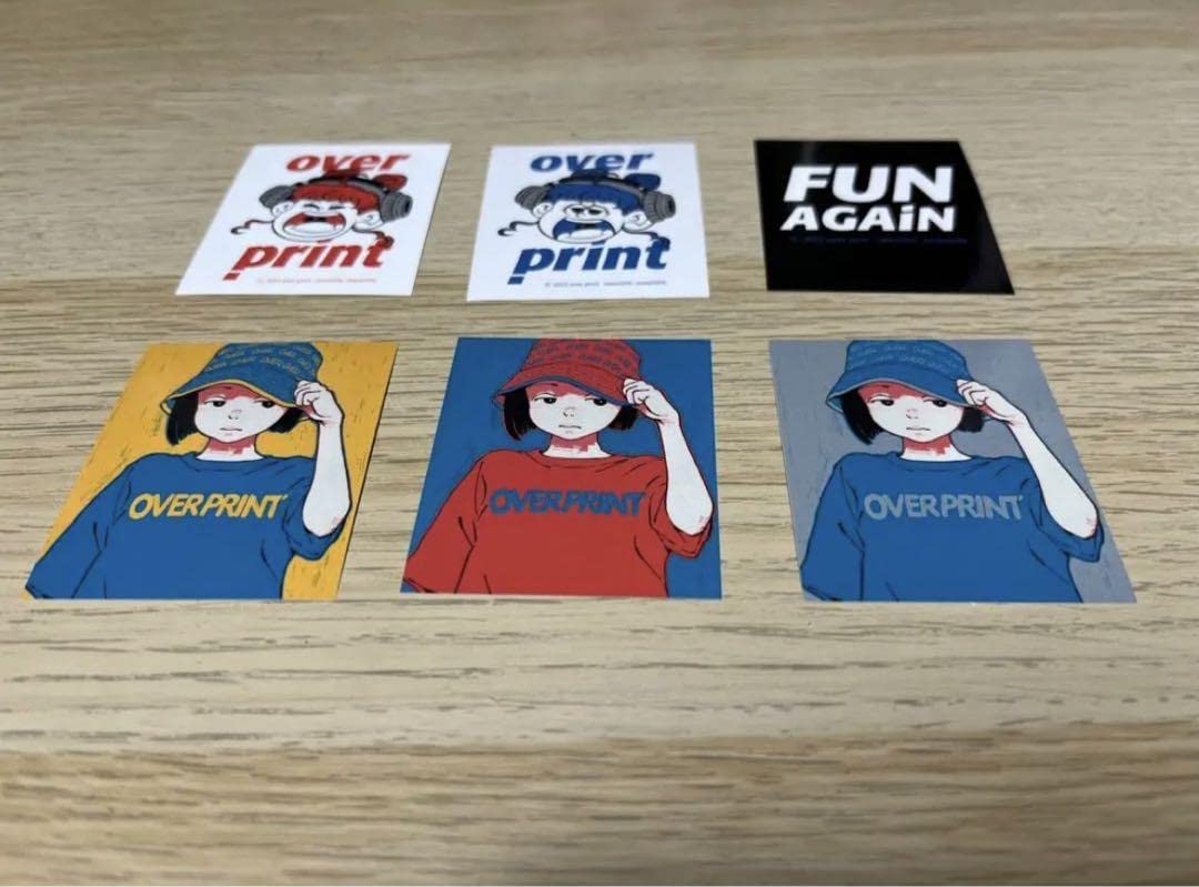 Amazon.co.jp: overprint ステッカー 古塔つみ ZEROZEROHERO : おもちゃ