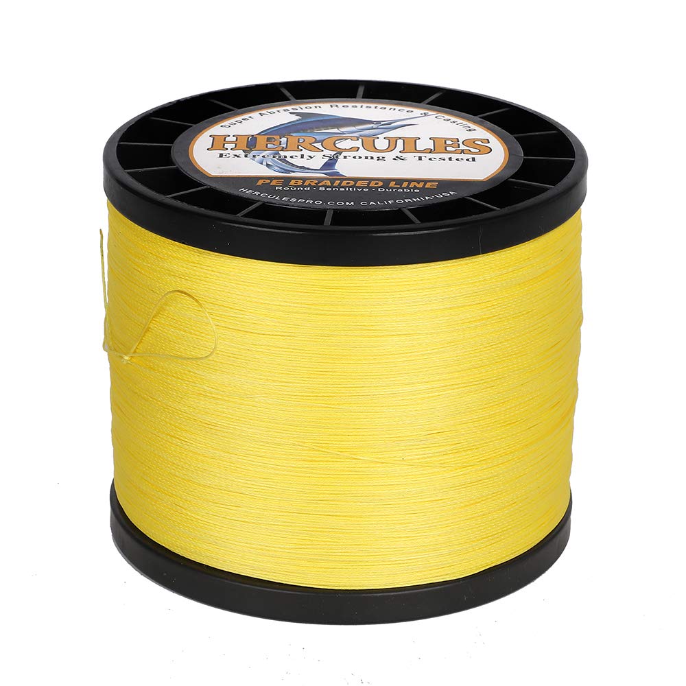 Hercules Super Strong 500M 547 Yards Braided Fishing Line 40 LB Test for Saltwater Freshwater PE Braid Fish Lines 4 Strands - Image 4