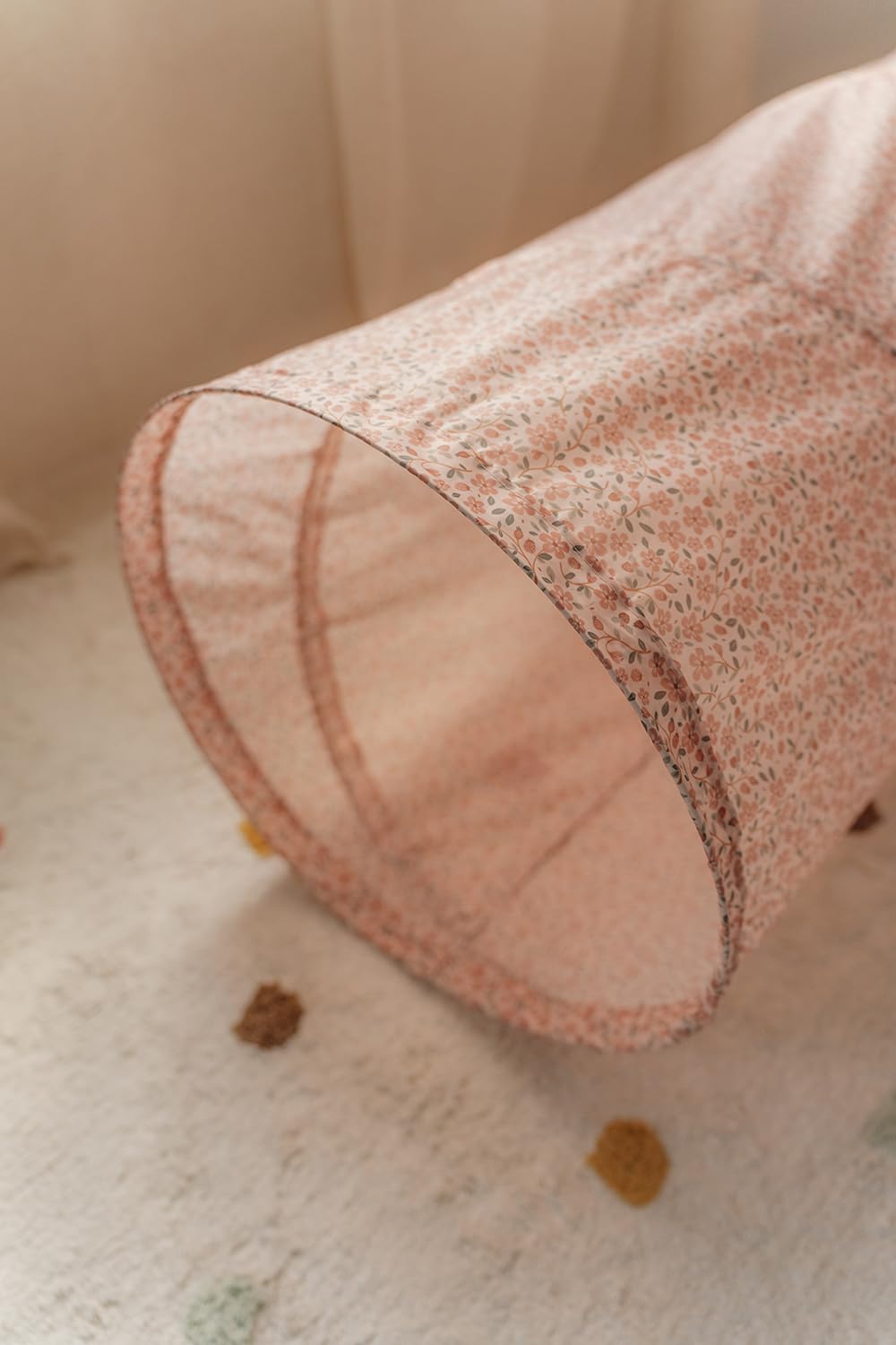 Little Dutch Spieltunnel Krabbeltunnel Tunnel für Babys Kleinkinder Kinder rosa - Fairy Garden