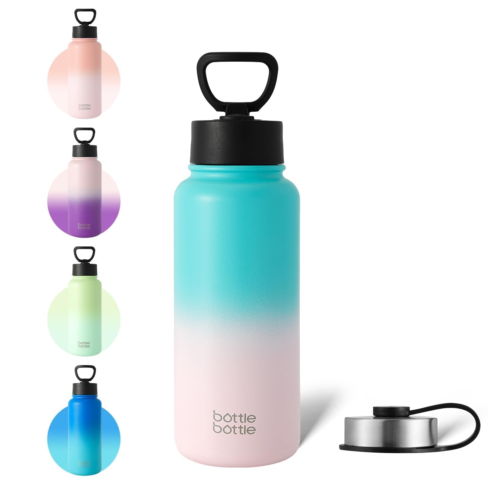 Amazon | BOTTLE BOTTLE 1リットル 水筒 1L ステンレス ウォーター