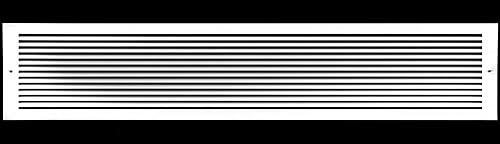 Rejilla de retorno de aluminio buen flujo de aire - Rejillas de barra lineal