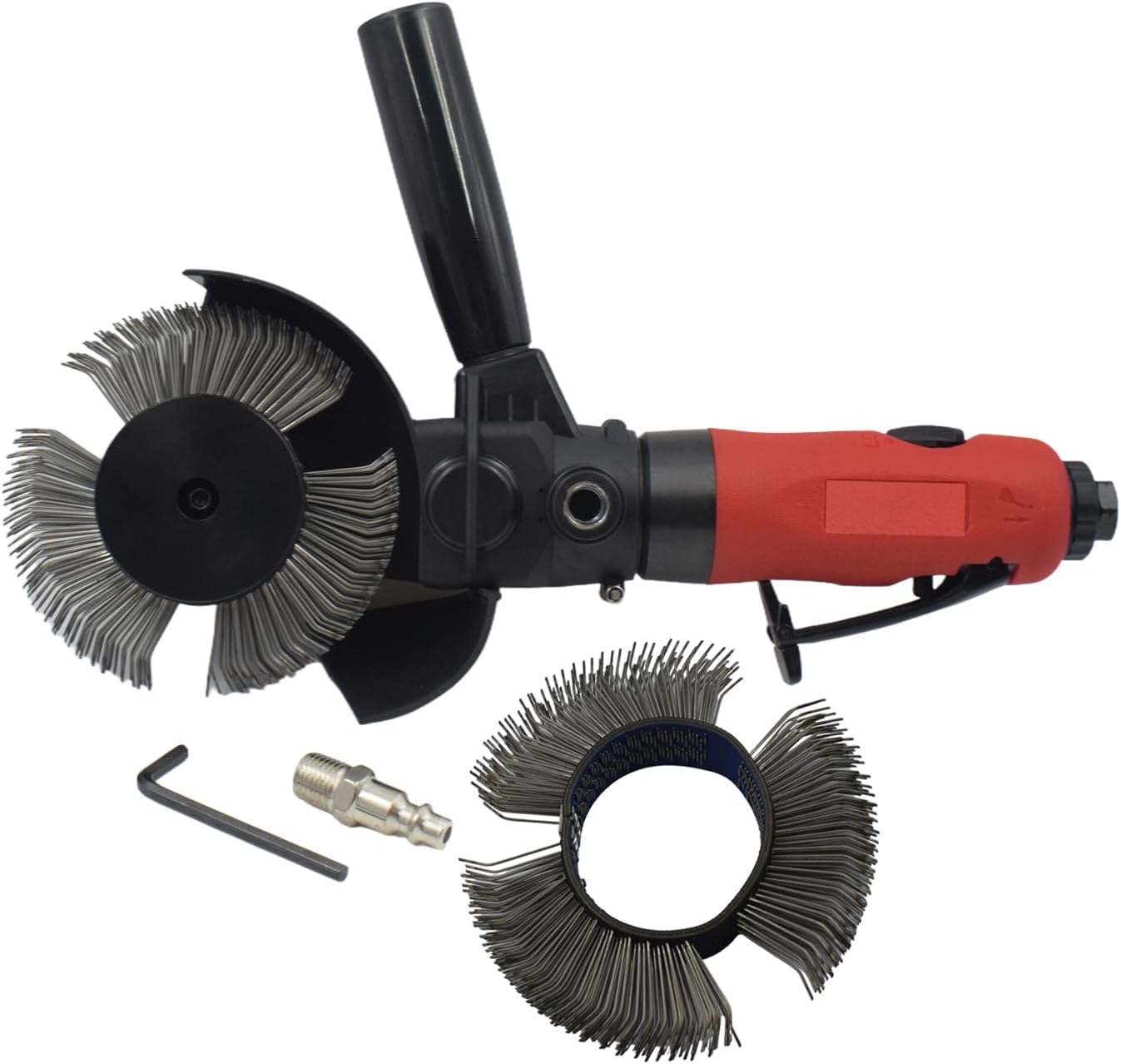 Pneumatic Surface Removal Tool For Remove Rust Paint Metal Surfaces With Wire Wheels Air Removal Tool Kit