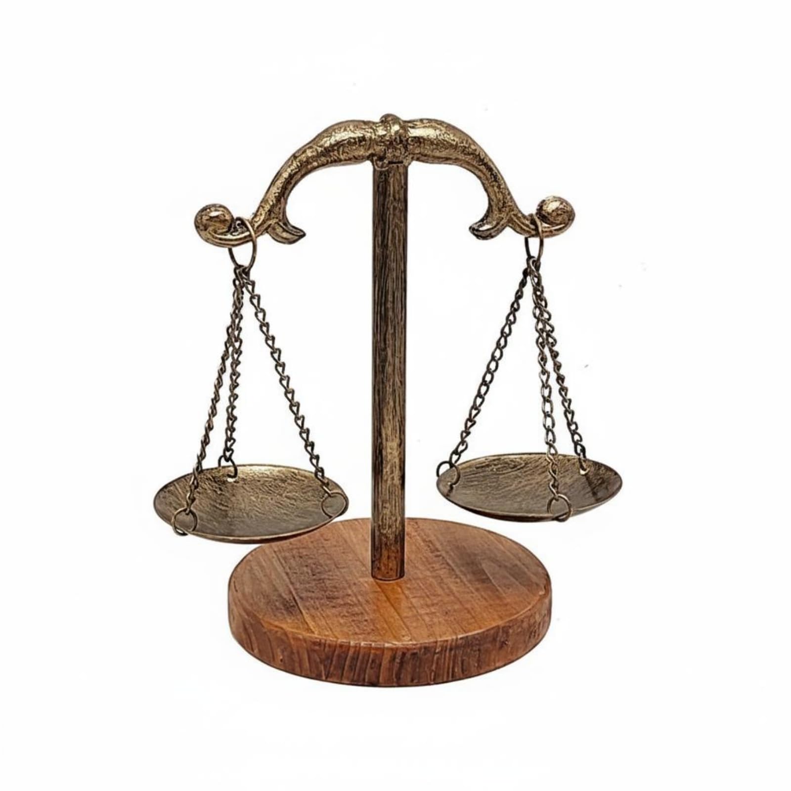 Lawyer Gift Desk Decor Retro Design Vintage Iron Scale Ornament Decorative Vintage Balance Scale Ornament for Lawyers, Judges, Antique Bronze|Collectibles | Tools Hardware & Locks | Scales-picture-13