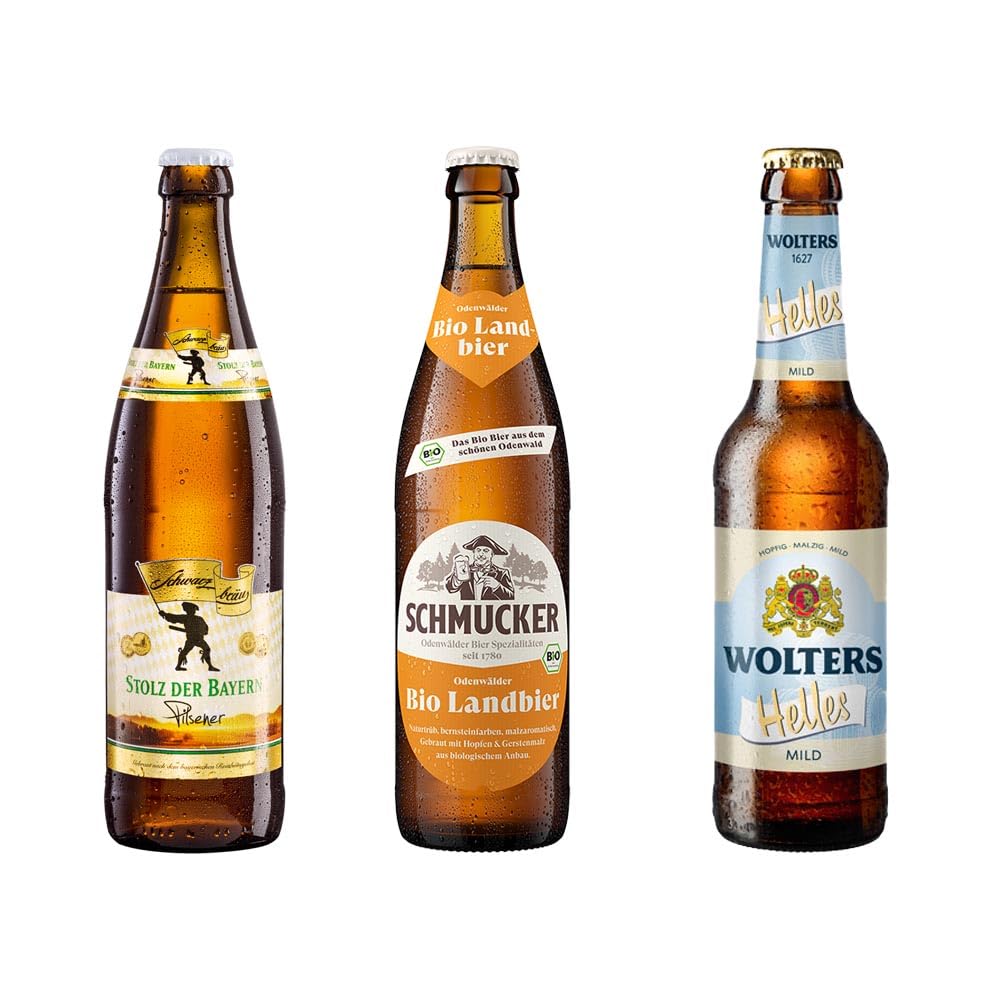 12er Deutschland Bierpaket - Regionale Bierspezialitäten aus ganz Deutschland - Geschenkidee für Bierliebhaber