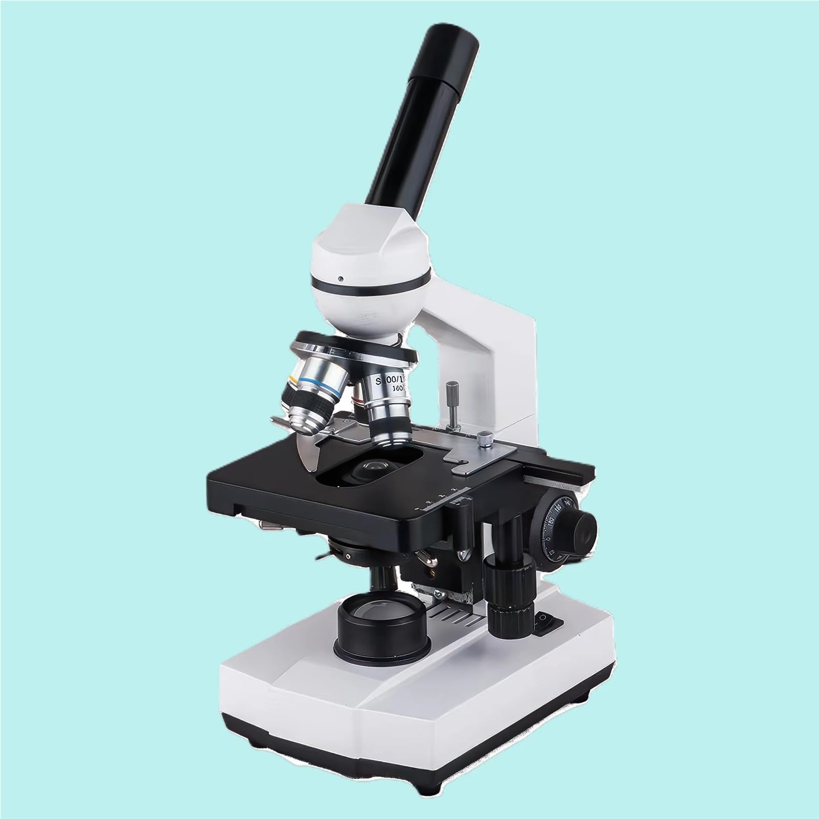 Microscopio Estereoscópico, Microscopio biológico for niños y estudiantes, económico, monocular, óptico, estéreo, educativo, de laboratorio