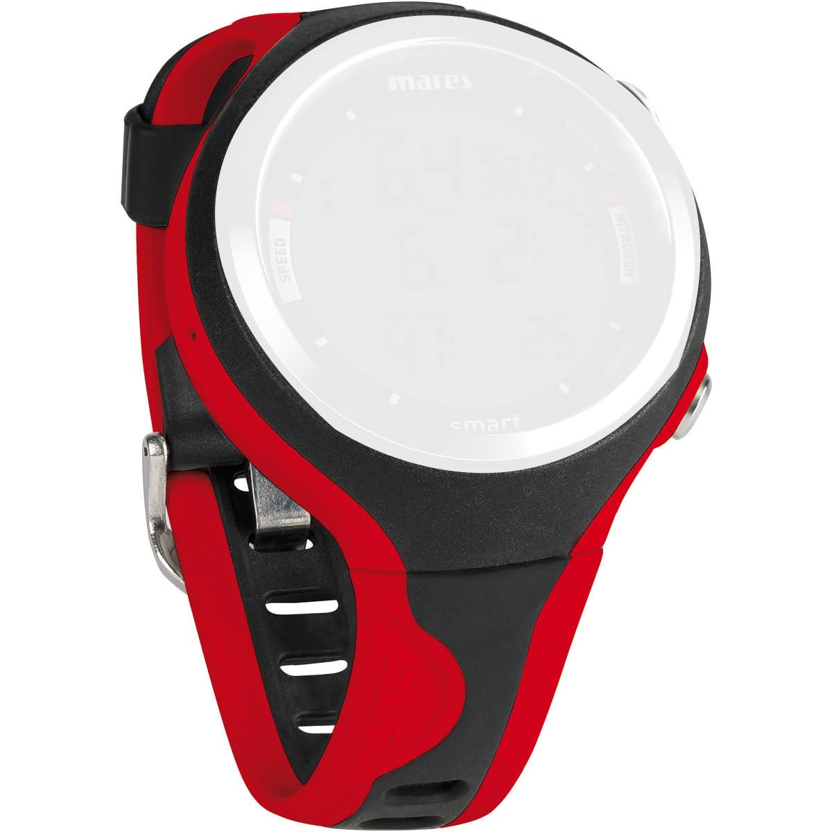 Mares SMART - Pulsera de repuesto para ordenador de buceo, color blanco y negro