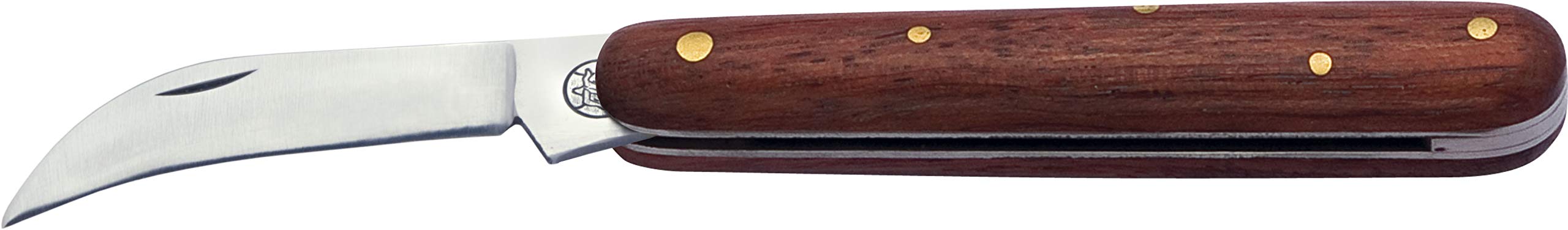 DUE BUOI COLTELLO DA INNESTO 247 L - LAMA IN ACCIAIO AD ALTO TENORE DI CARBONIO