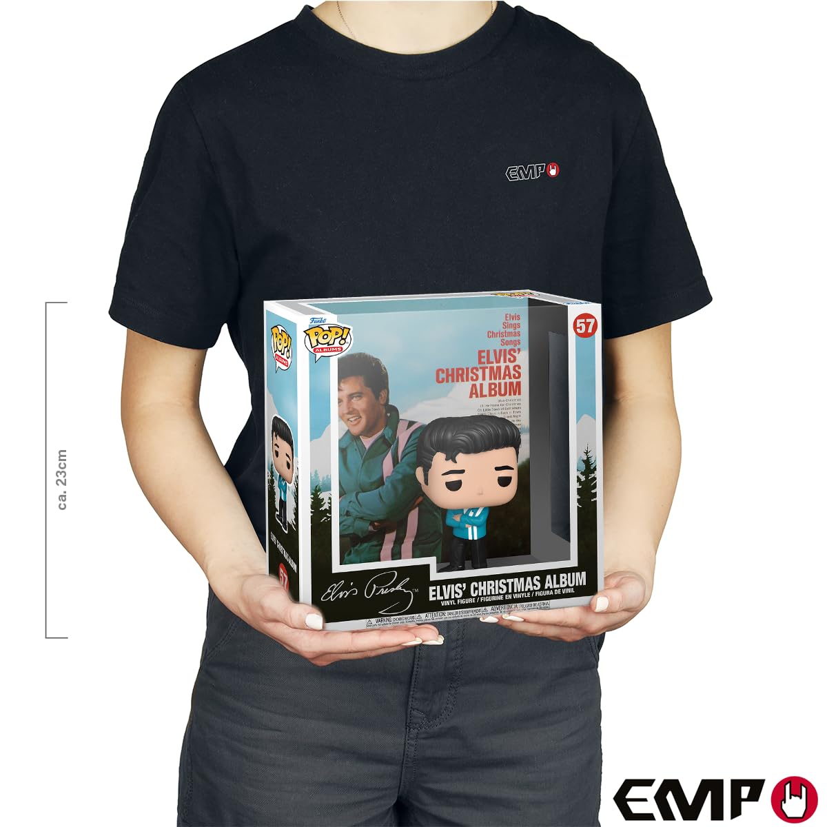 Funko Pop! Albums: Elvis Presley - Elvis Presley Xmas Album - Vinyl-Sammelfigur - Geschenkidee - Offizielle Handelswaren - Spielzeug Für Kinder und Erwachsene - Modellfigur Für Sammler und Display