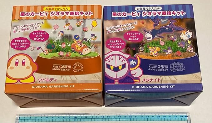 Amazon 星のカービィ 25周年 ジオラマ 栽培キット ワイルディ メタナイト 2種セット アニメ 萌えグッズ 通販