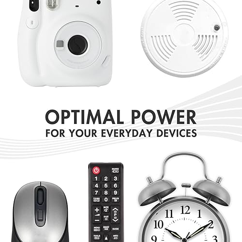 Miniatura 2 de Tenergy Paquete de 100 pilas alcalinas AA y 100 pilas alcalinas AAA, pilas AA y AAA para electrónica doméstica