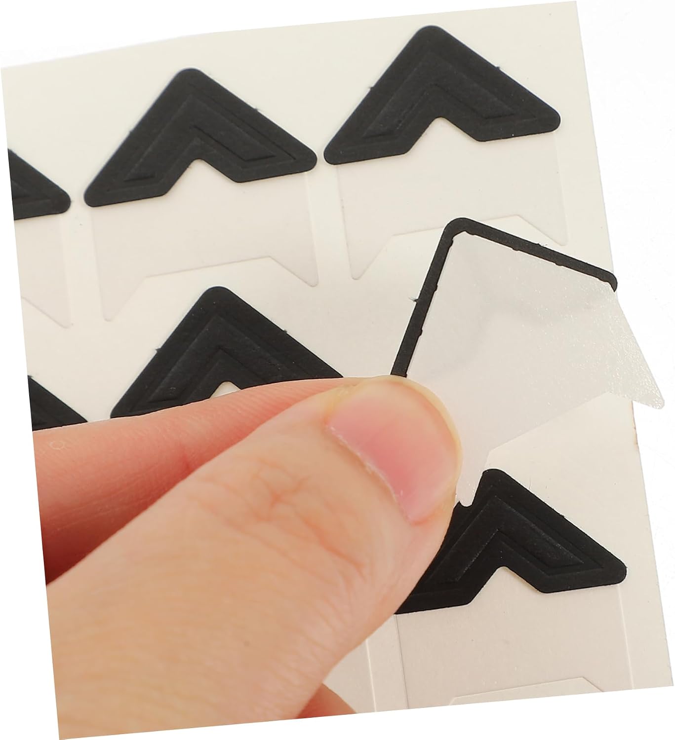 Hohopeti 10sheets Self-Adhesive Photo Corners for Albums and Scrapbooking Total Easy to Use Mounting Corners for Preserving Memories